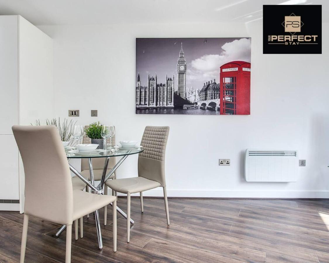 Luxe Modern Apartment By Your Perfect Stay Short Lets Birmingham Exterior photo