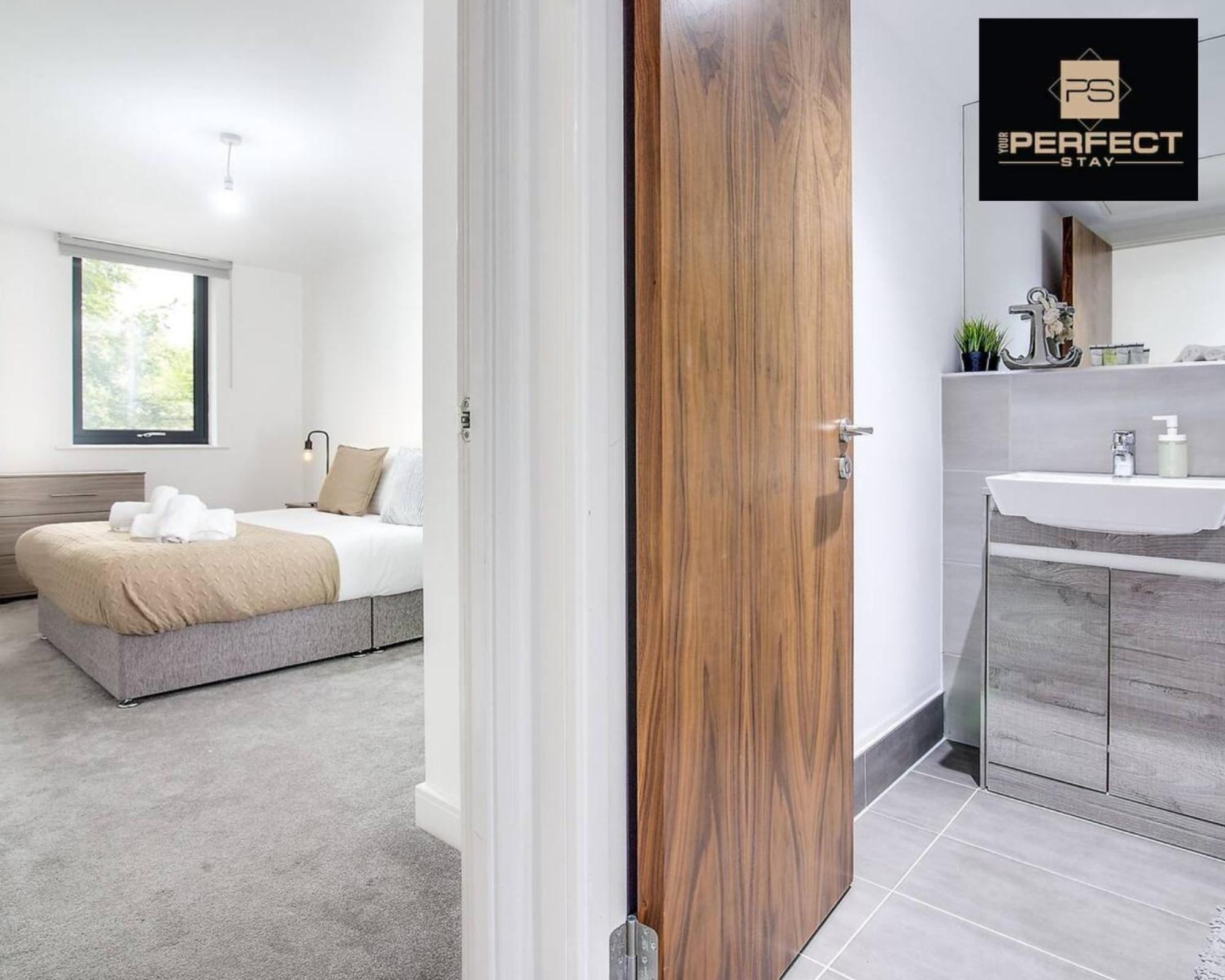 Luxe Modern Apartment By Your Perfect Stay Short Lets Birmingham Exterior photo