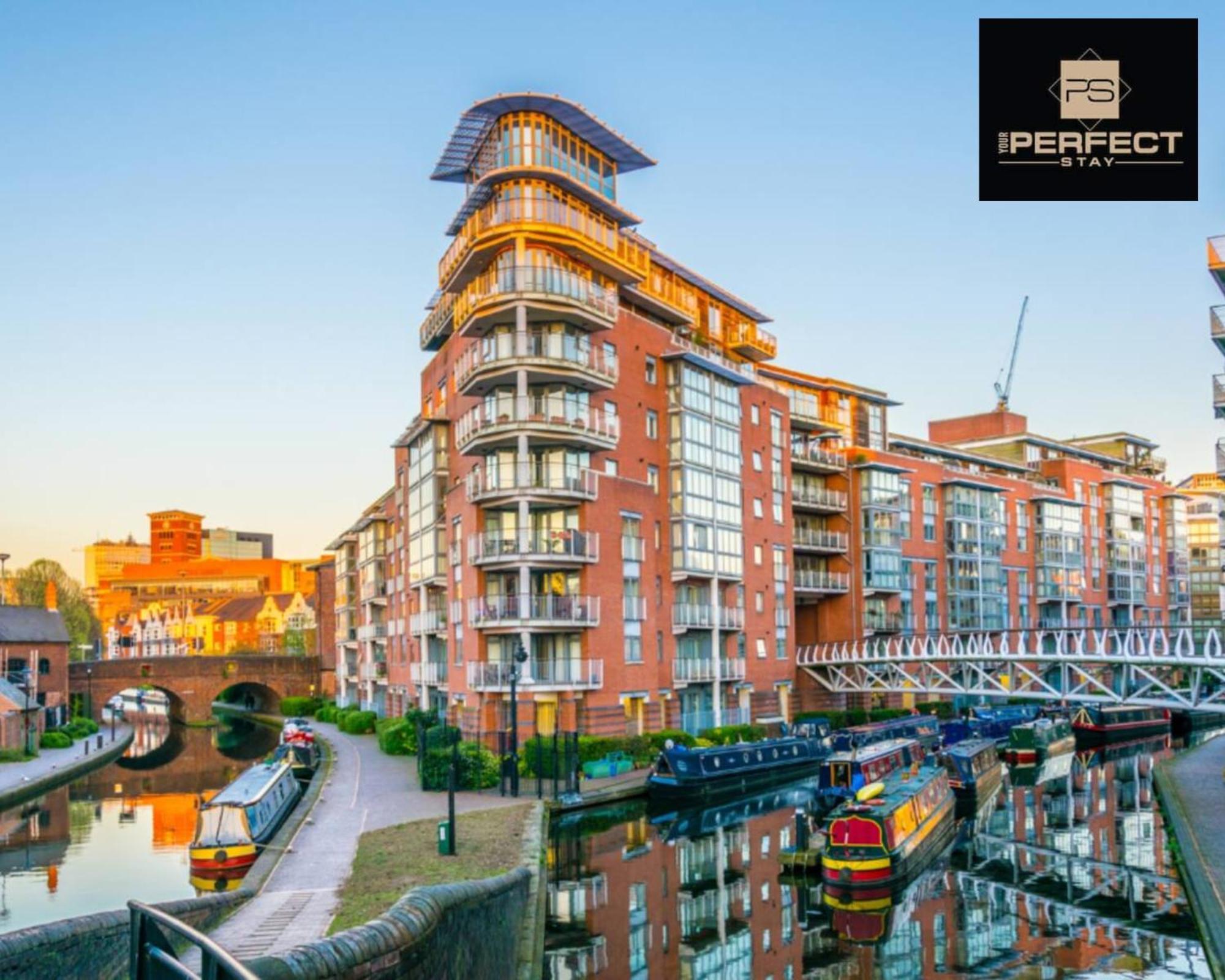 Luxe Modern Apartment By Your Perfect Stay Short Lets Birmingham Exterior photo